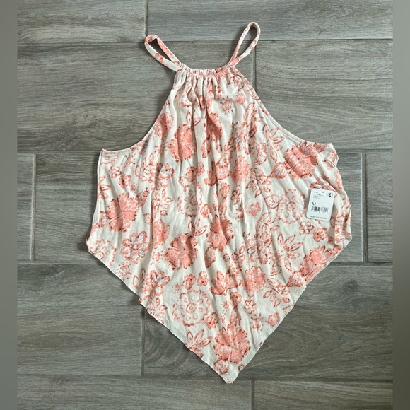 Free People Pink Floral Daisy Tank Top - Picture 3 of 10